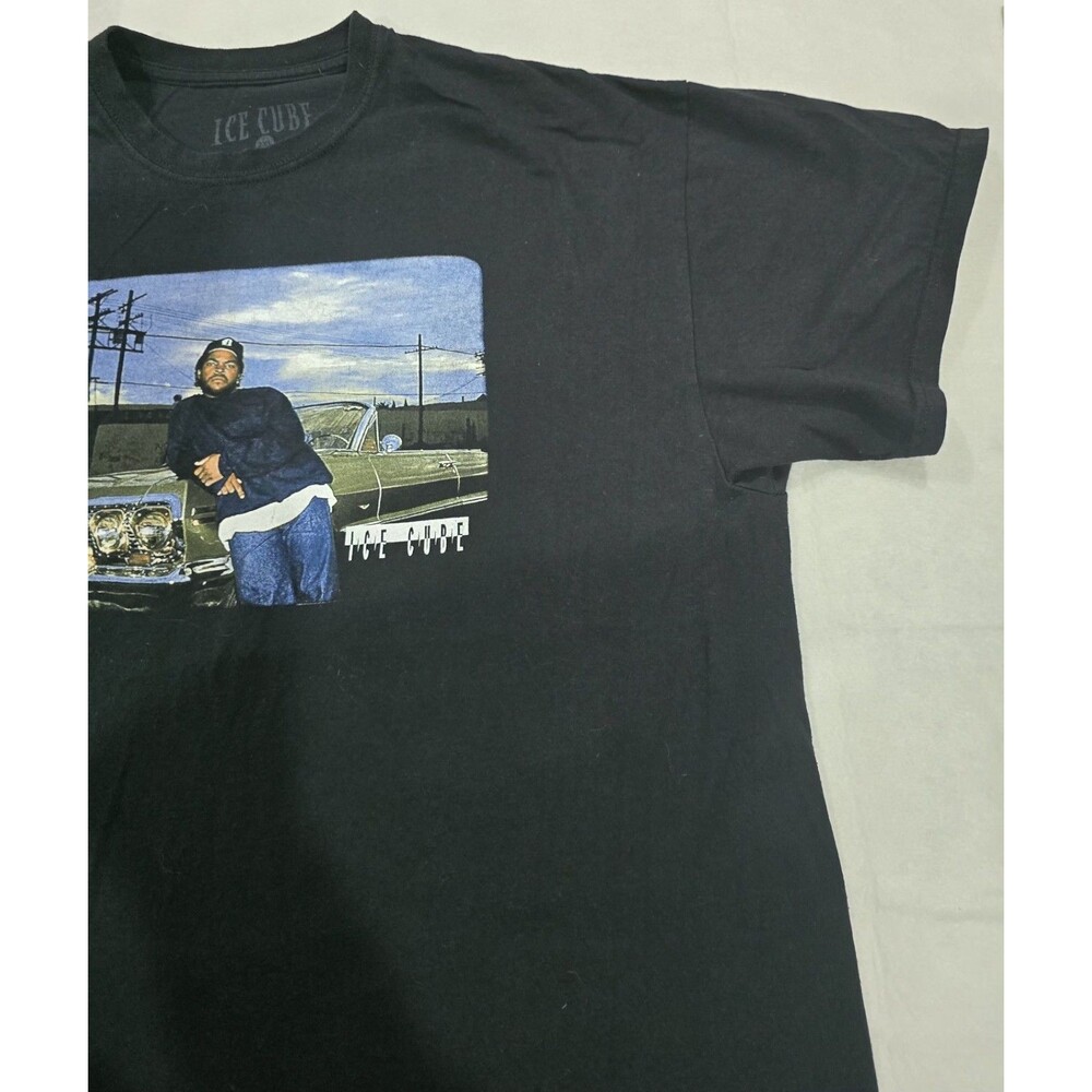 Ice Cube T Shirt Size 2XL Priority Records Men’s Shirt Rapper NWA - Picture 5 of 11